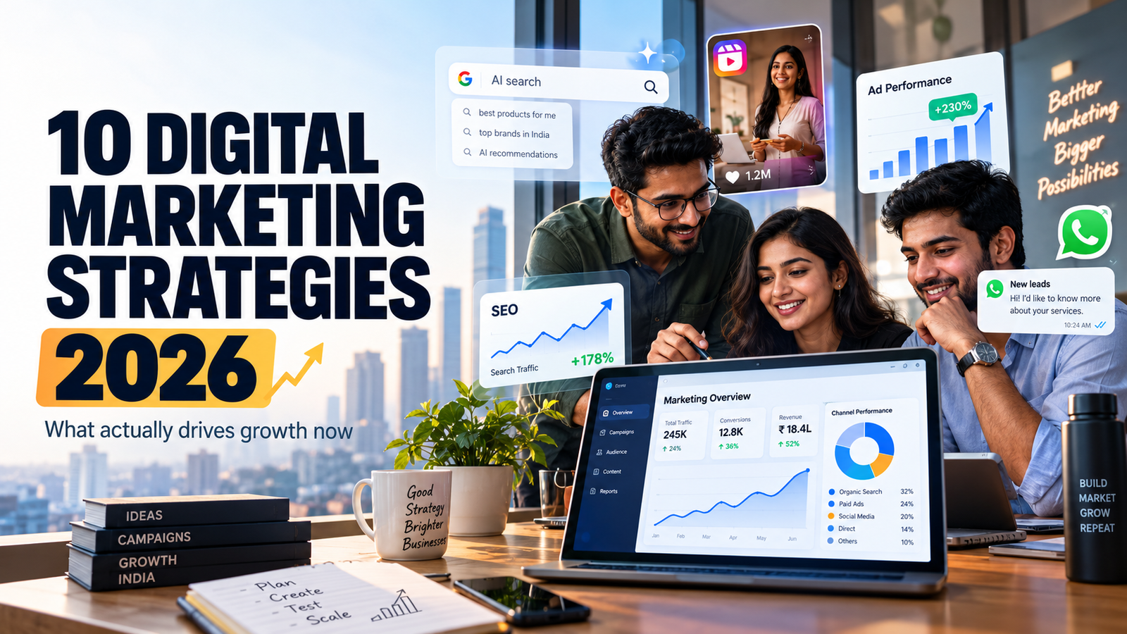 10 Digital marketing strategies every marketing agency should know.